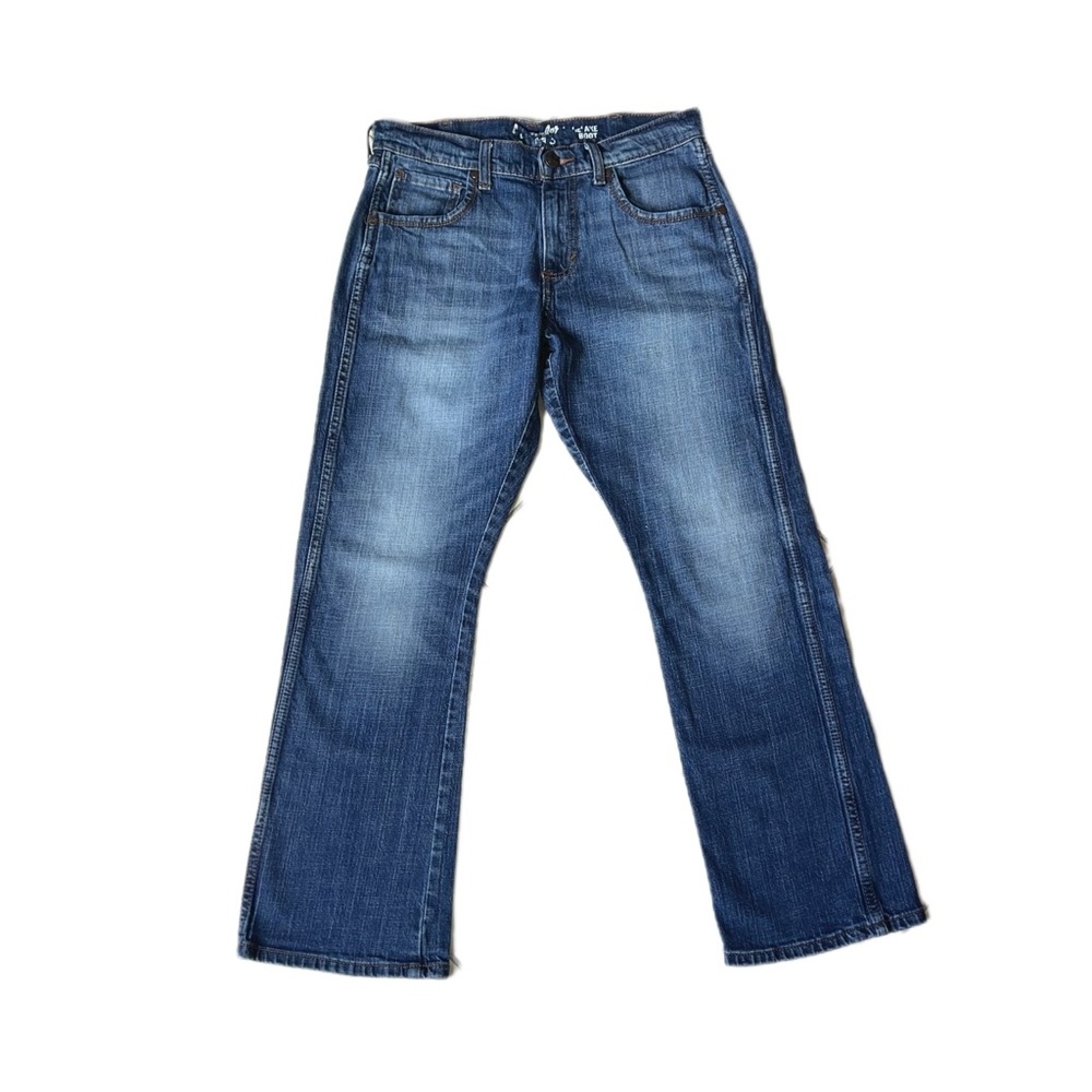 Wrangler Cowboy Relaxed Boot Cut Blue Jeans Men’s Sz-30X30 Great Condition